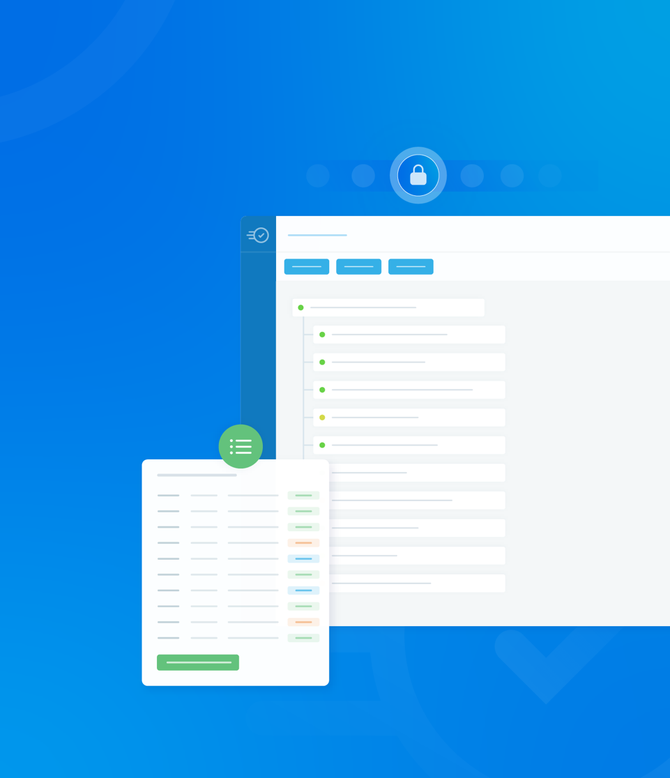 Interacting with the Asset Tree: Top Menu Options